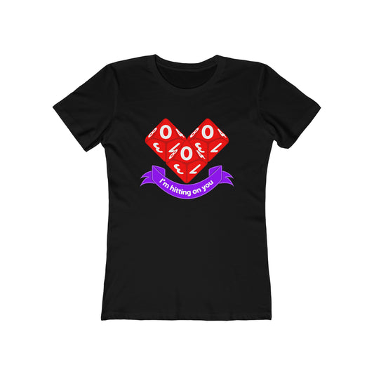 Valentine Dice Women's The Boyfriend Tee
