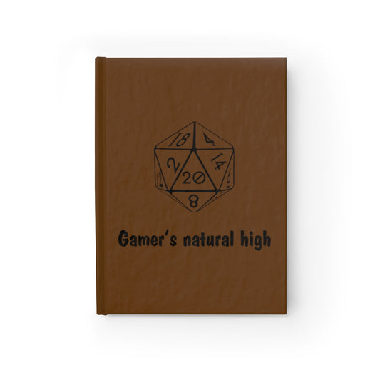 Gamers Natural High Blank Journal