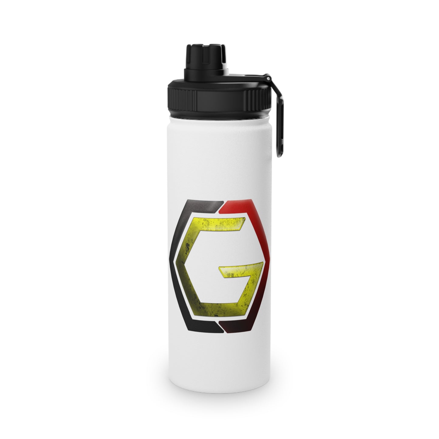 Controlled Chaos Gaming Stainless Steel Water Bottle, Sports Lid