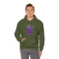 It's a purple skull run Unisex Heavy Blend™ Hooded Sweatshirt