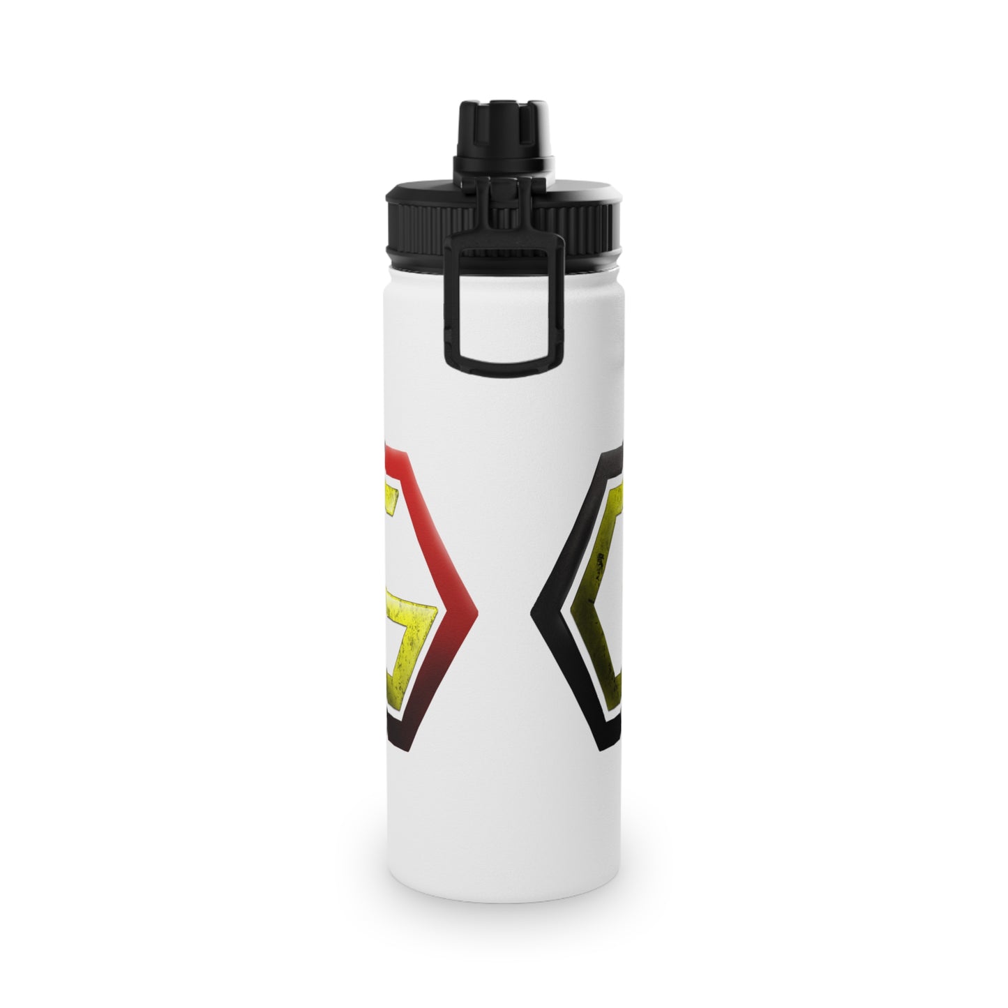 Controlled Chaos Gaming Stainless Steel Water Bottle, Sports Lid