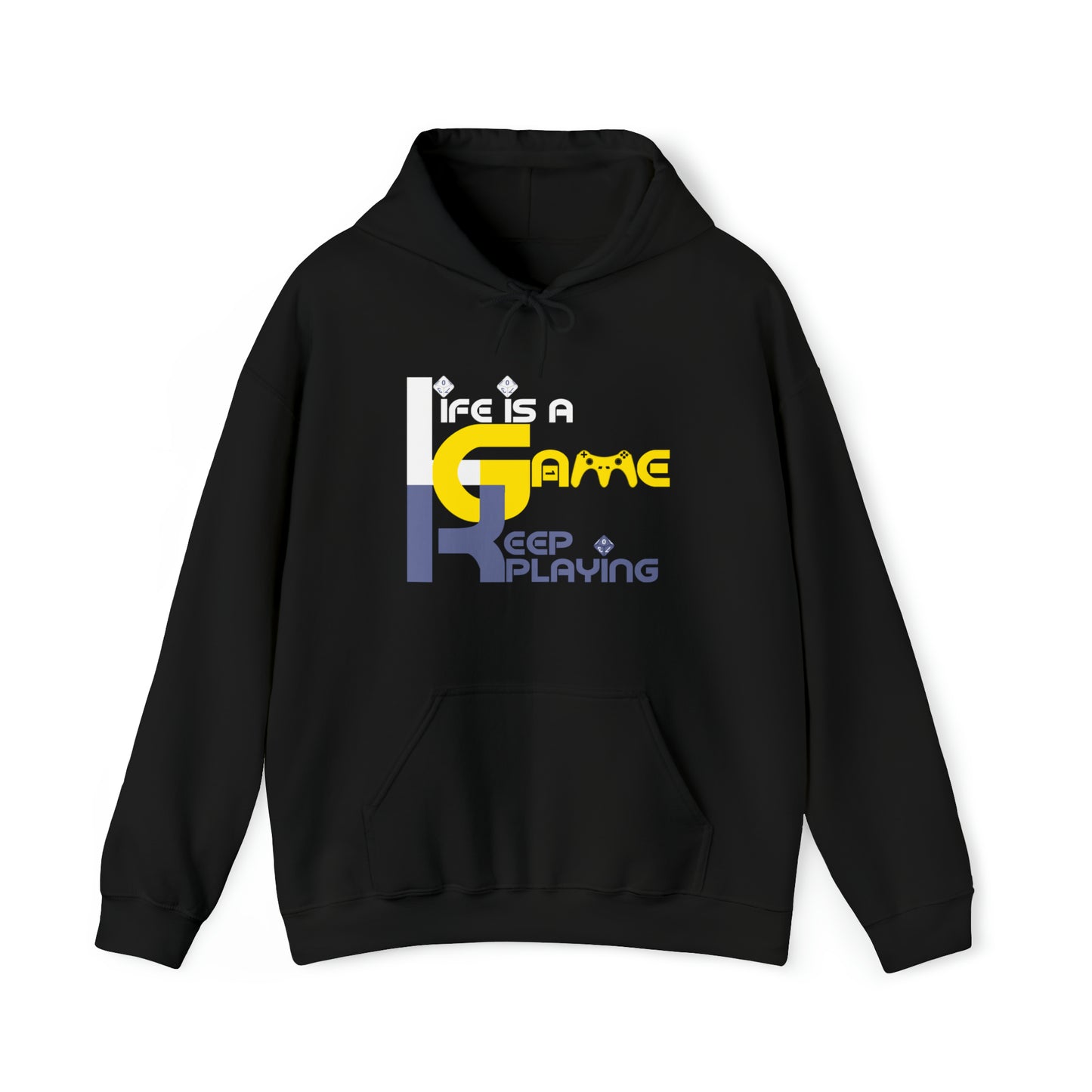 Life is a game Unisex Heavy Blend™ Hooded Sweatshirt