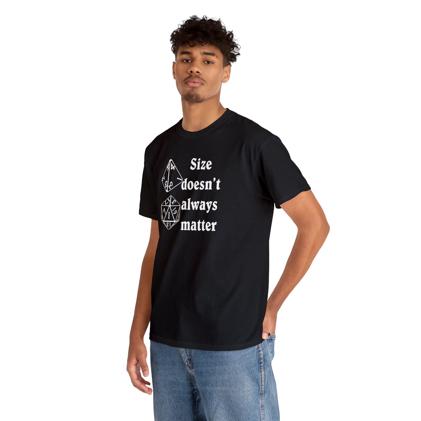 Size doen't always matter Unisex Heavy Cotton Tee