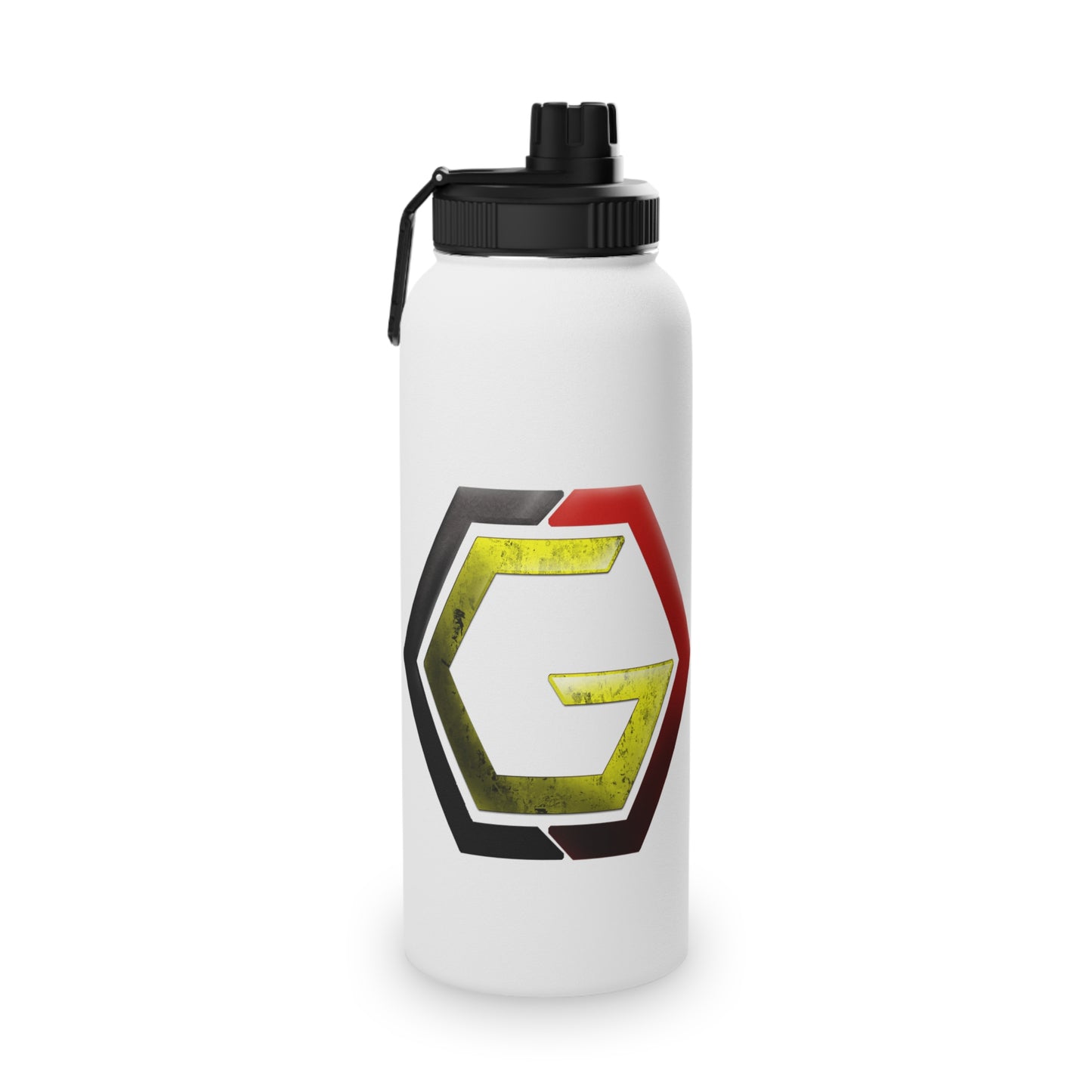Controlled Chaos Gaming Stainless Steel Water Bottle, Sports Lid