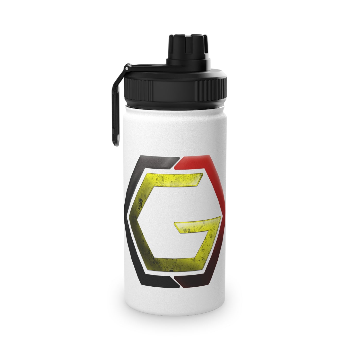 Controlled Chaos Gaming Stainless Steel Water Bottle, Sports Lid