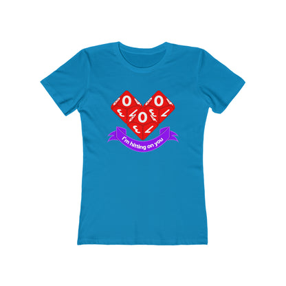 Valentine Dice Women's The Boyfriend Tee
