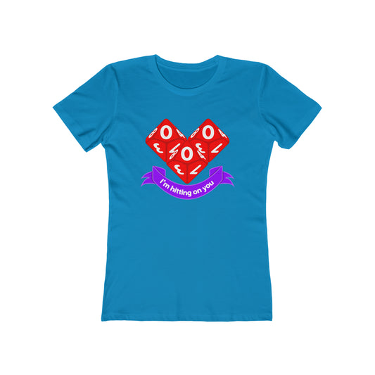 Valentine Dice Women's The Boyfriend Tee