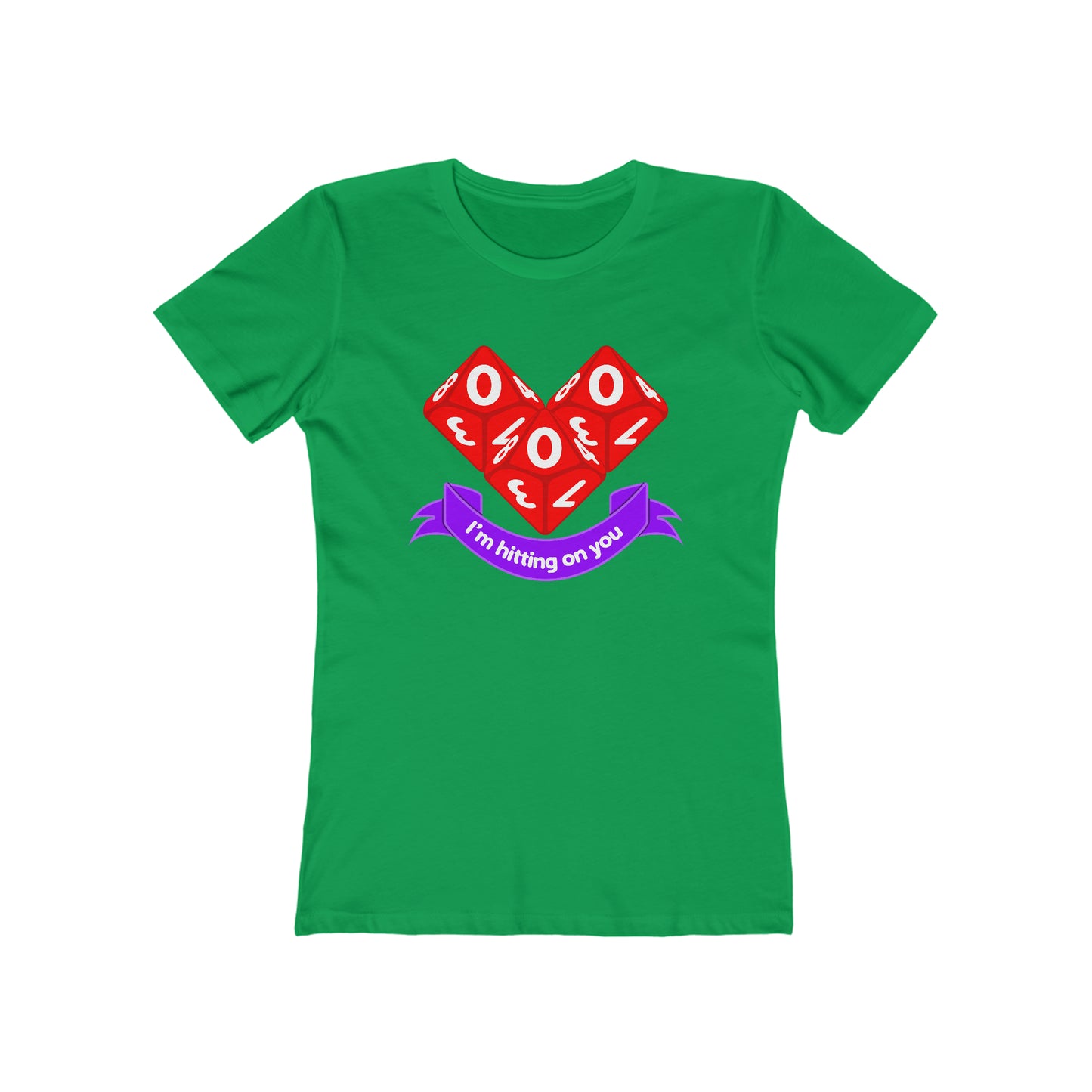 Valentine Dice Women's The Boyfriend Tee