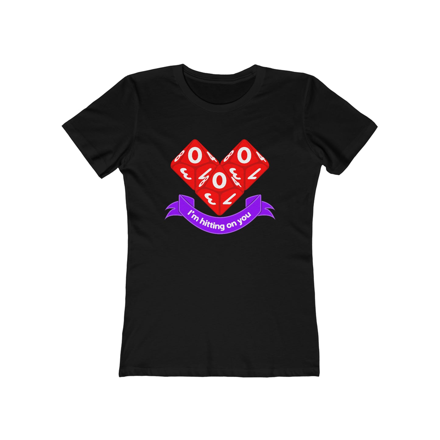 Valentine Dice Women's The Boyfriend Tee