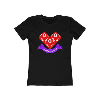 Valentine Dice Women's The Boyfriend Tee