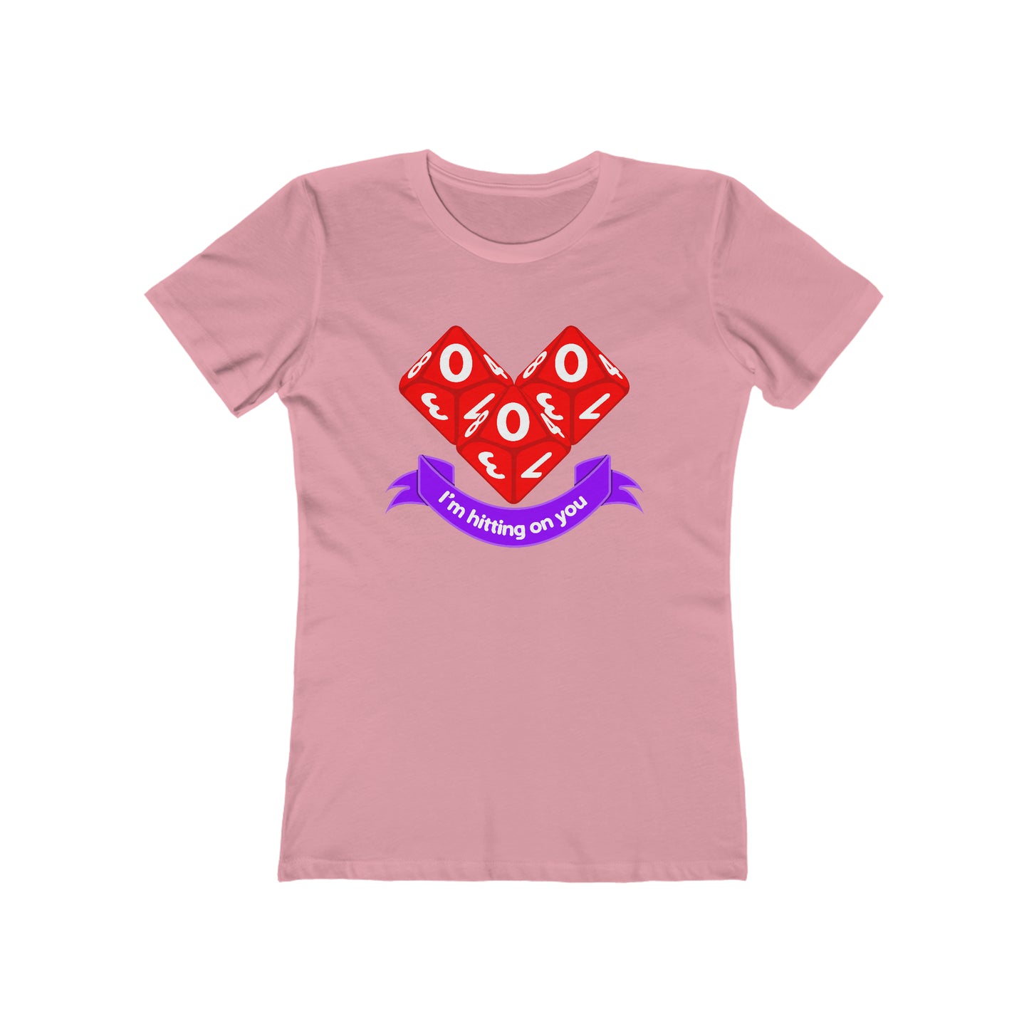 Valentine Dice Women's The Boyfriend Tee