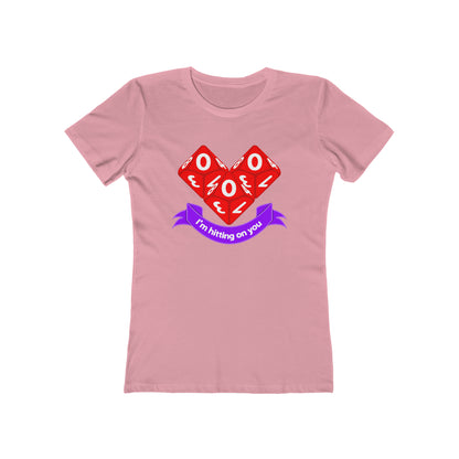 Valentine Dice Women's The Boyfriend Tee