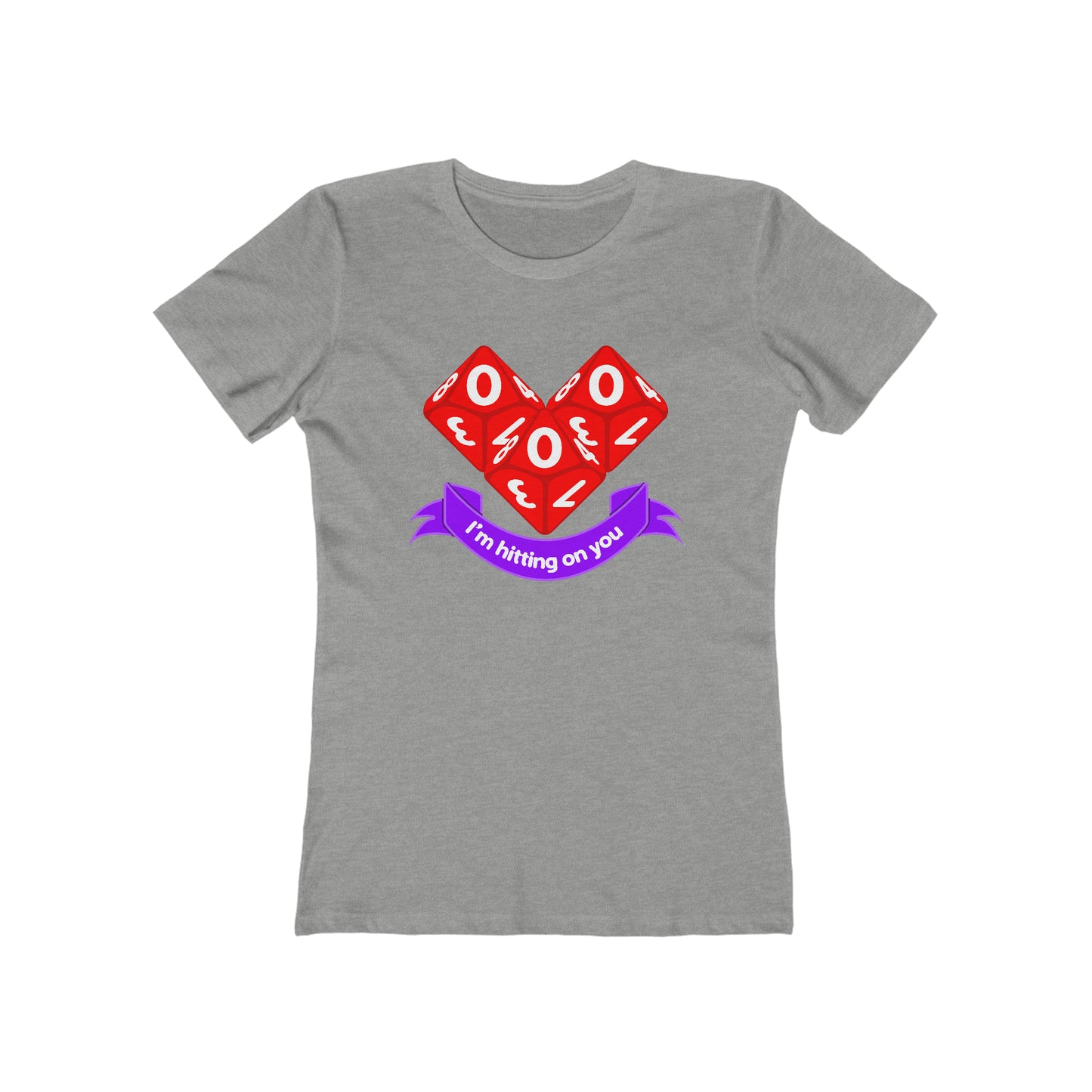 Valentine Dice Women's The Boyfriend Tee