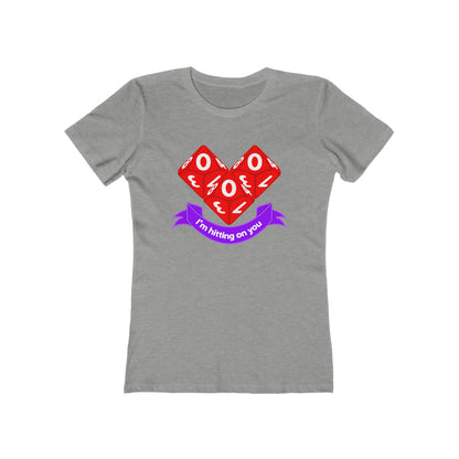 Valentine Dice Women's The Boyfriend Tee