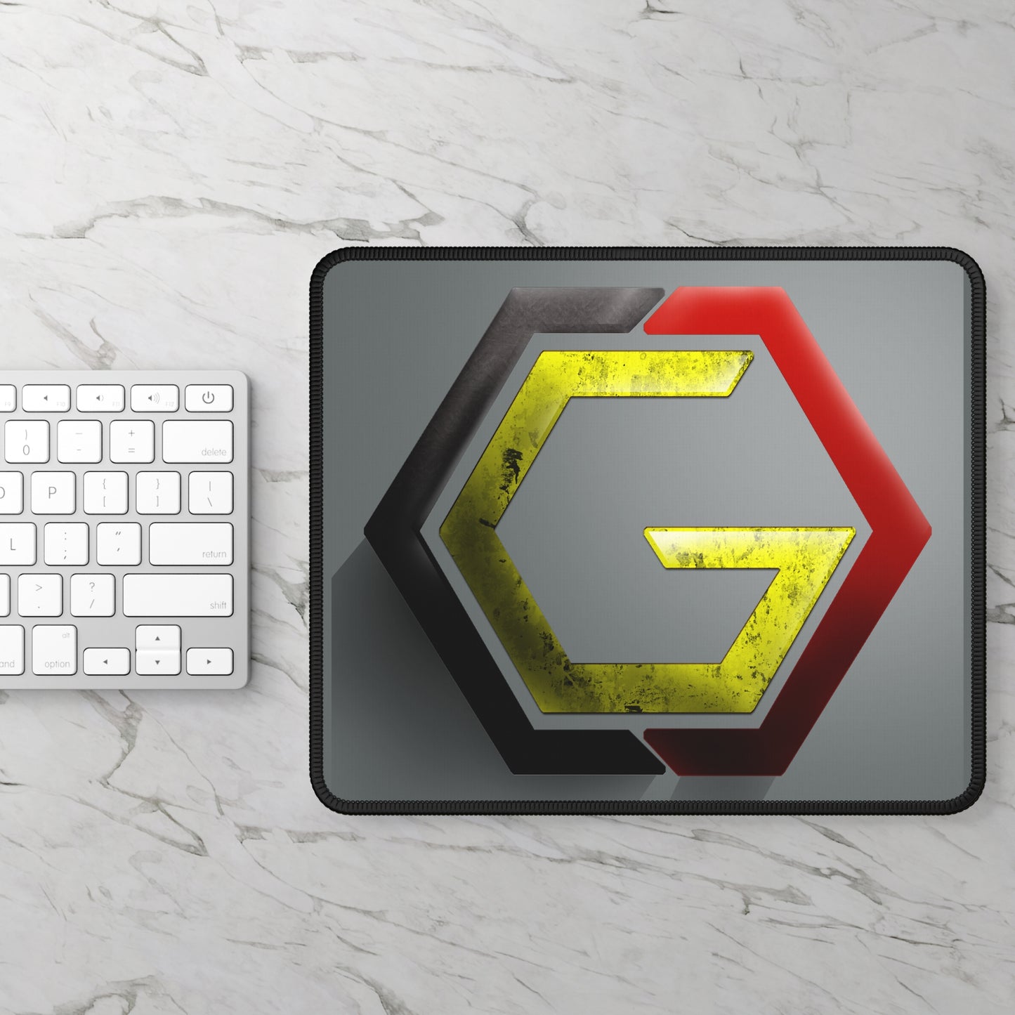 Controlled Chaos Gaming Mouse Pad — Durable RGB-Style Desk Mat for Gamers