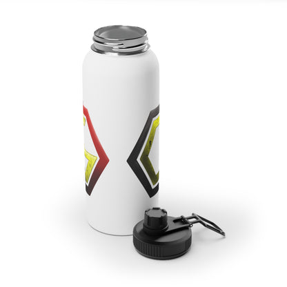 Controlled Chaos Gaming Stainless Steel Water Bottle, Sports Lid