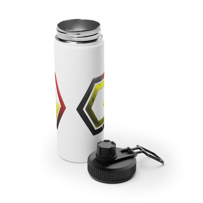 Controlled Chaos Gaming Stainless Steel Water Bottle, Sports Lid