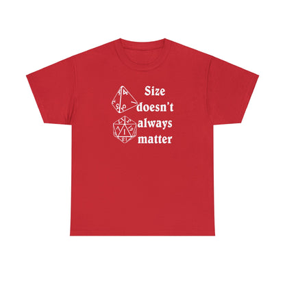 Size doen't always matter Unisex Heavy Cotton Tee