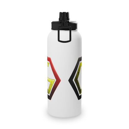 Controlled Chaos Gaming Stainless Steel Water Bottle, Sports Lid