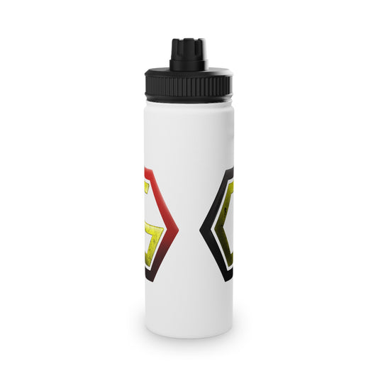 Controlled Chaos Gaming Stainless Steel Water Bottle, Sports Lid
