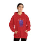 It's a purple skull run Unisex Heavy Blend™ Hooded Sweatshirt