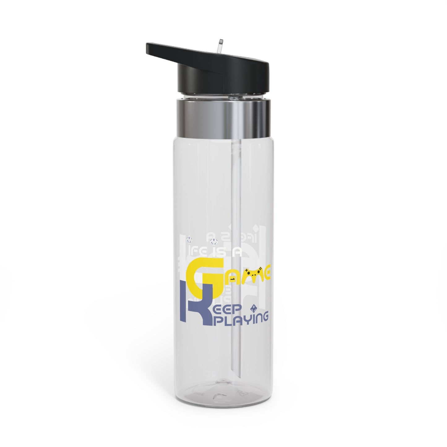 Life is a Game Sport Bottle, 20oz