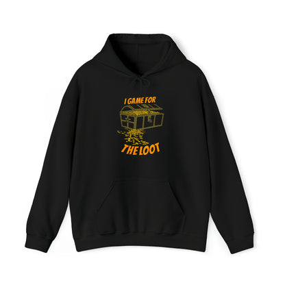 I game for the loot Unisex Heavy Blend™ Hooded Sweatshirt