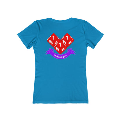 Valentine Dice Women's The Boyfriend Tee