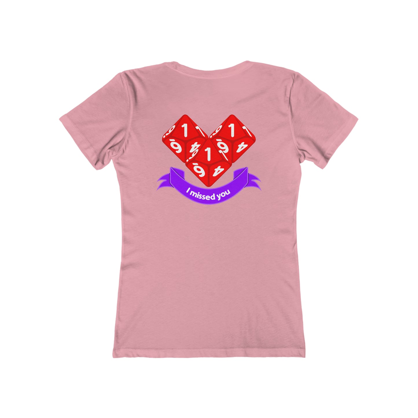 Valentine Dice Women's The Boyfriend Tee