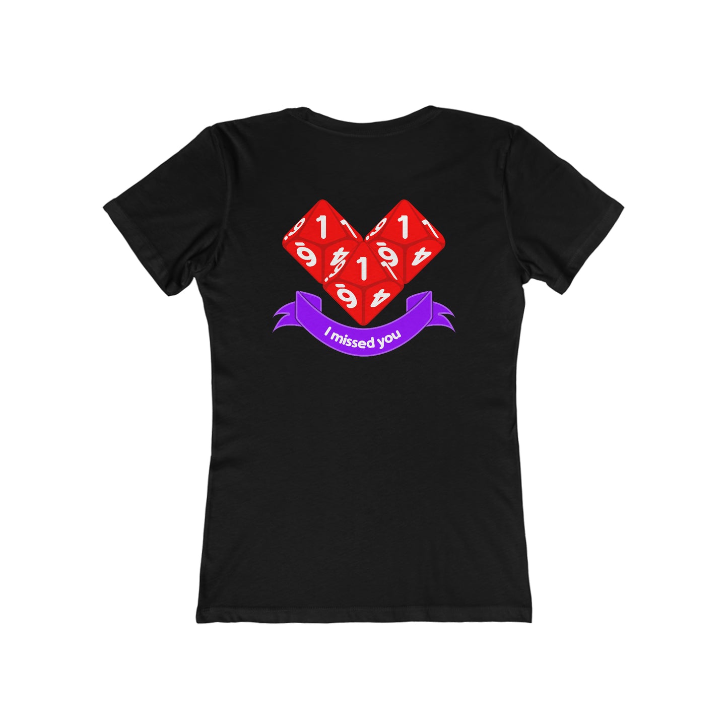 Valentine Dice Women's The Boyfriend Tee