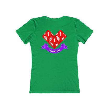Valentine Dice Women's The Boyfriend Tee