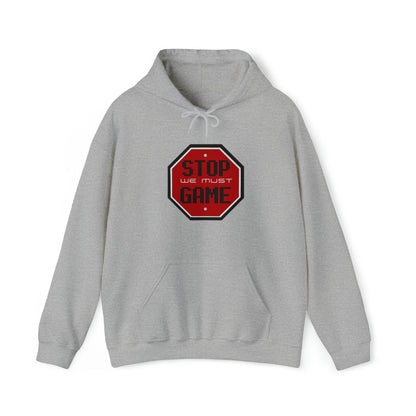 Stop we must game Unisex Heavy Blend™ Hooded Sweatshirt