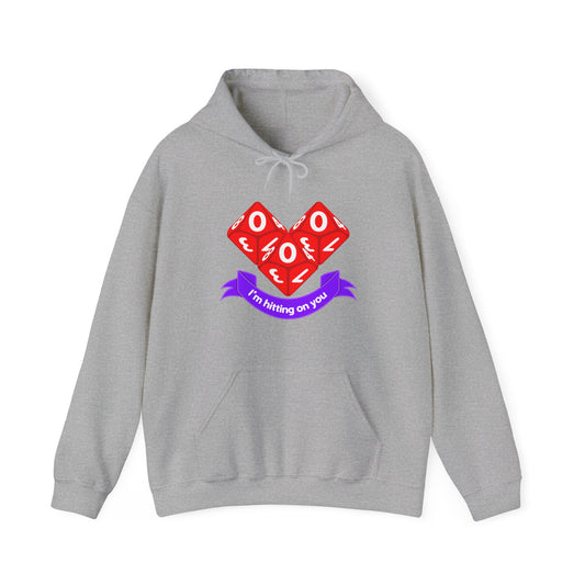 Valentine Dice Unisex Heavy Blend™ Hooded Sweatshirt