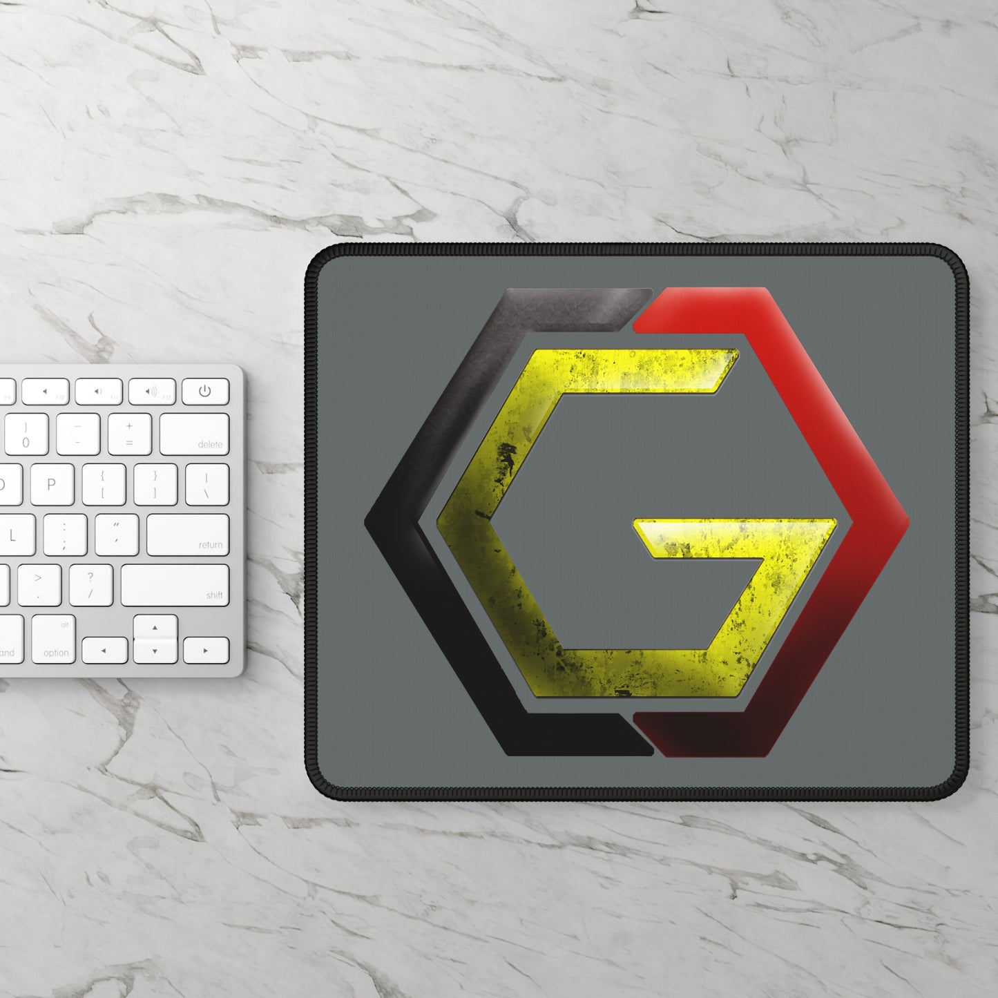 Controlled Chaos Gaming Mouse Pad — Durable RGB-Style Desk Mat for Gamers