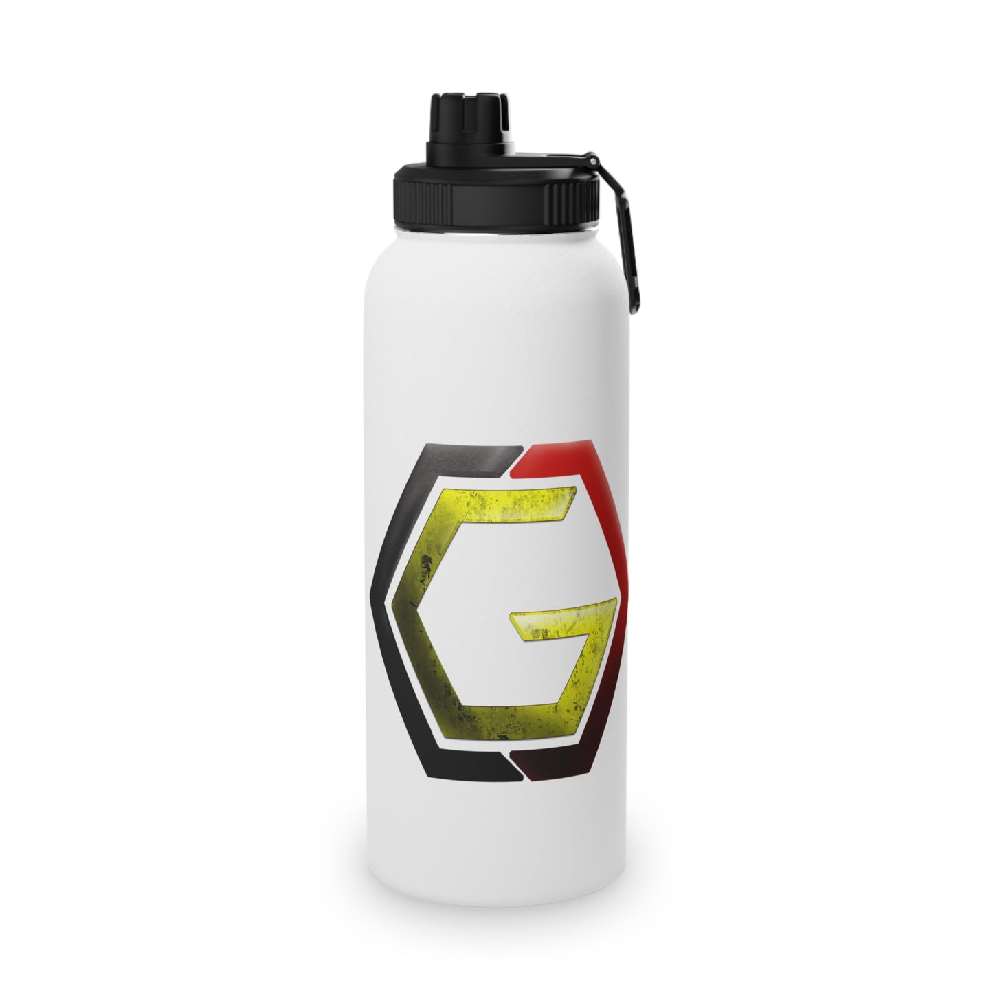 Controlled Chaos Gaming Stainless Steel Water Bottle, Sports Lid