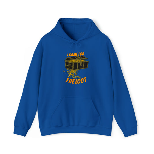 I game for the loot Unisex Heavy Blend™ Hooded Sweatshirt