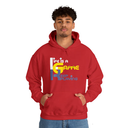 Life is a game Unisex Heavy Blend™ Hooded Sweatshirt