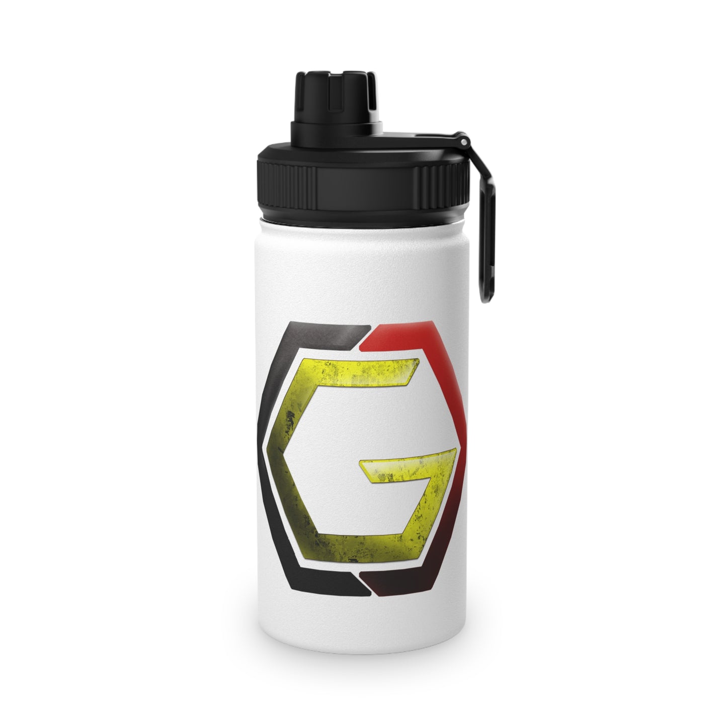 Controlled Chaos Gaming Stainless Steel Water Bottle, Sports Lid
