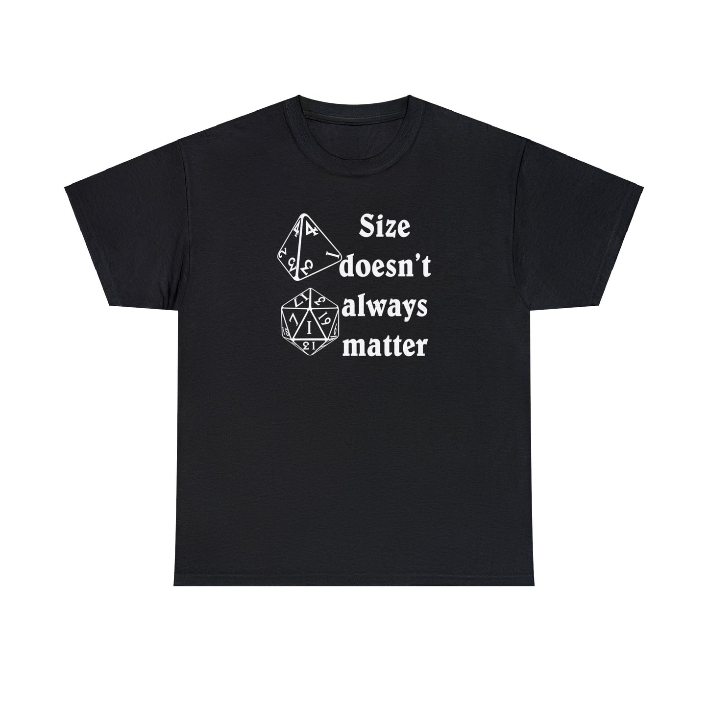 Size doen't always matter Unisex Heavy Cotton Tee