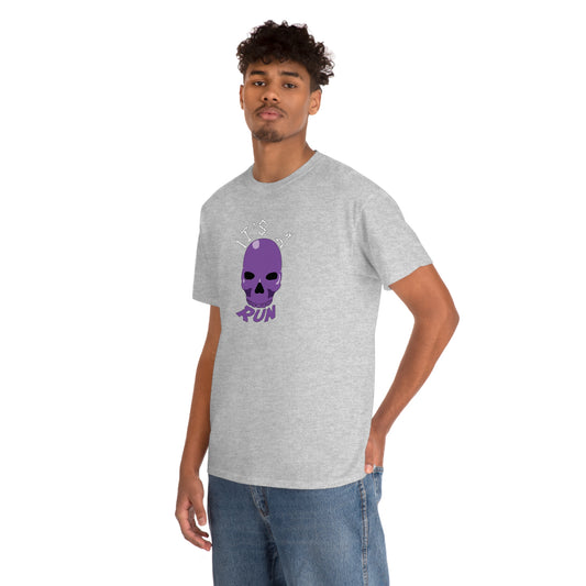 It's a purple skull run Unisex Heavy Cotton Tee
