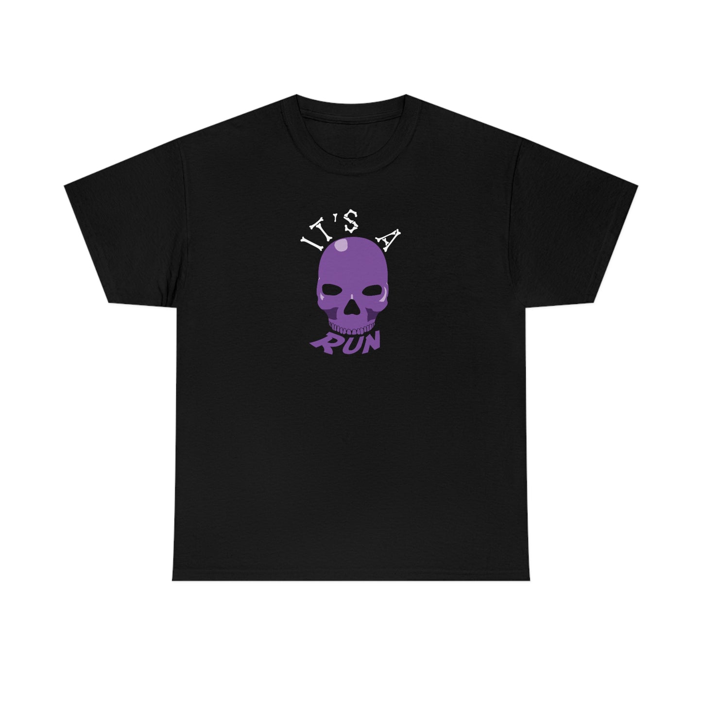 It's a purple skull run Unisex Heavy Cotton Tee