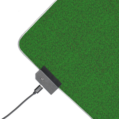 Grass textured LED Gaming Mouse Pad