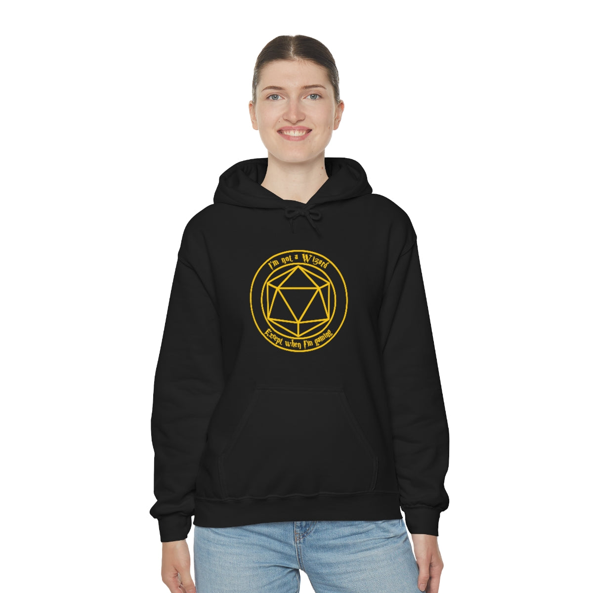 I'm not a Wizard Unisex Heavy Blend™ Hooded Sweatshirt