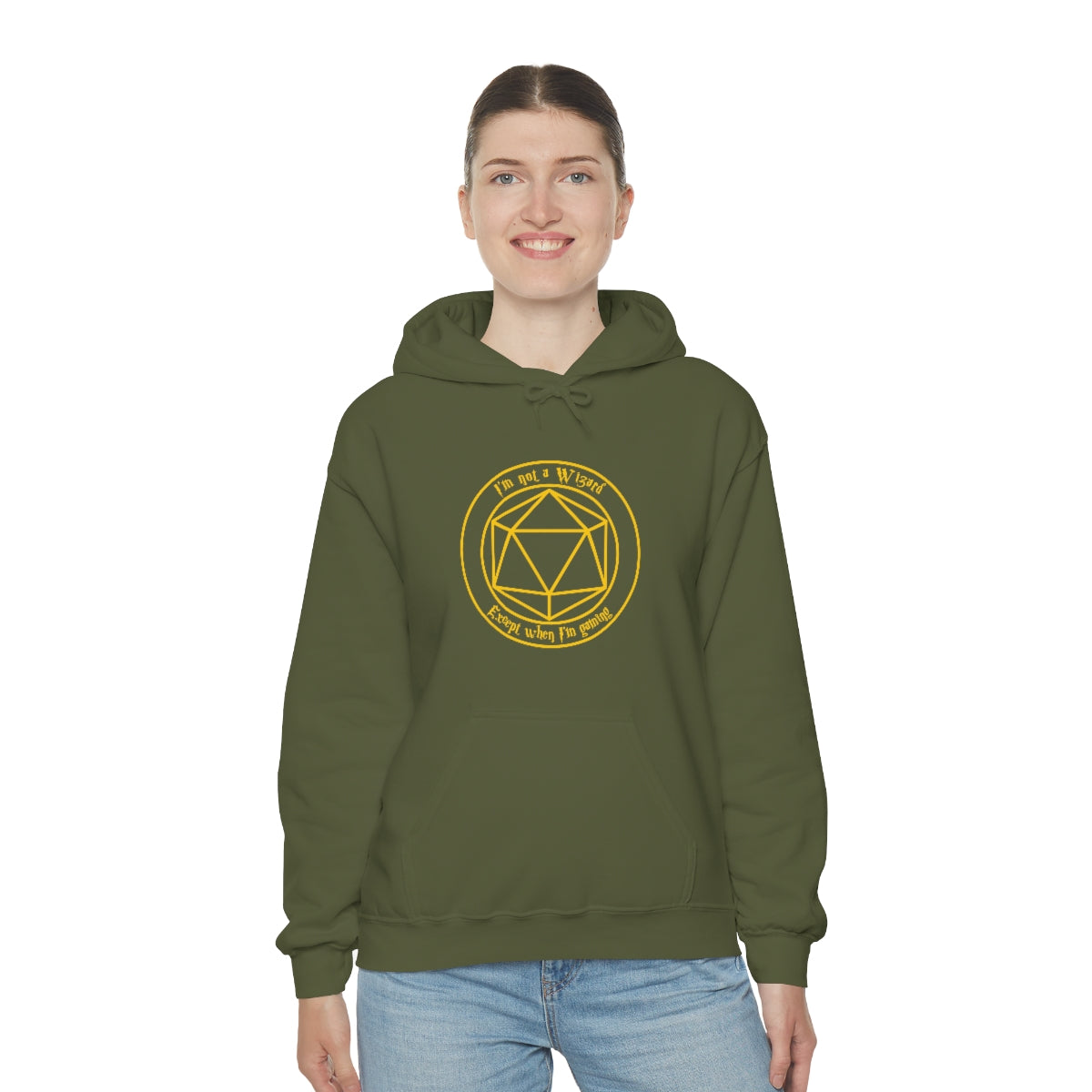 I'm not a Wizard Unisex Heavy Blend™ Hooded Sweatshirt