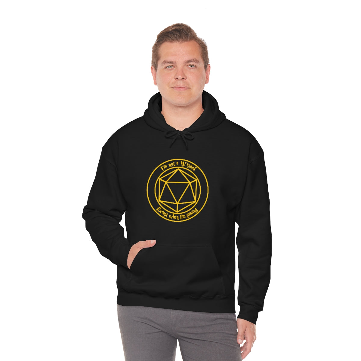 I'm not a Wizard Unisex Heavy Blend™ Hooded Sweatshirt