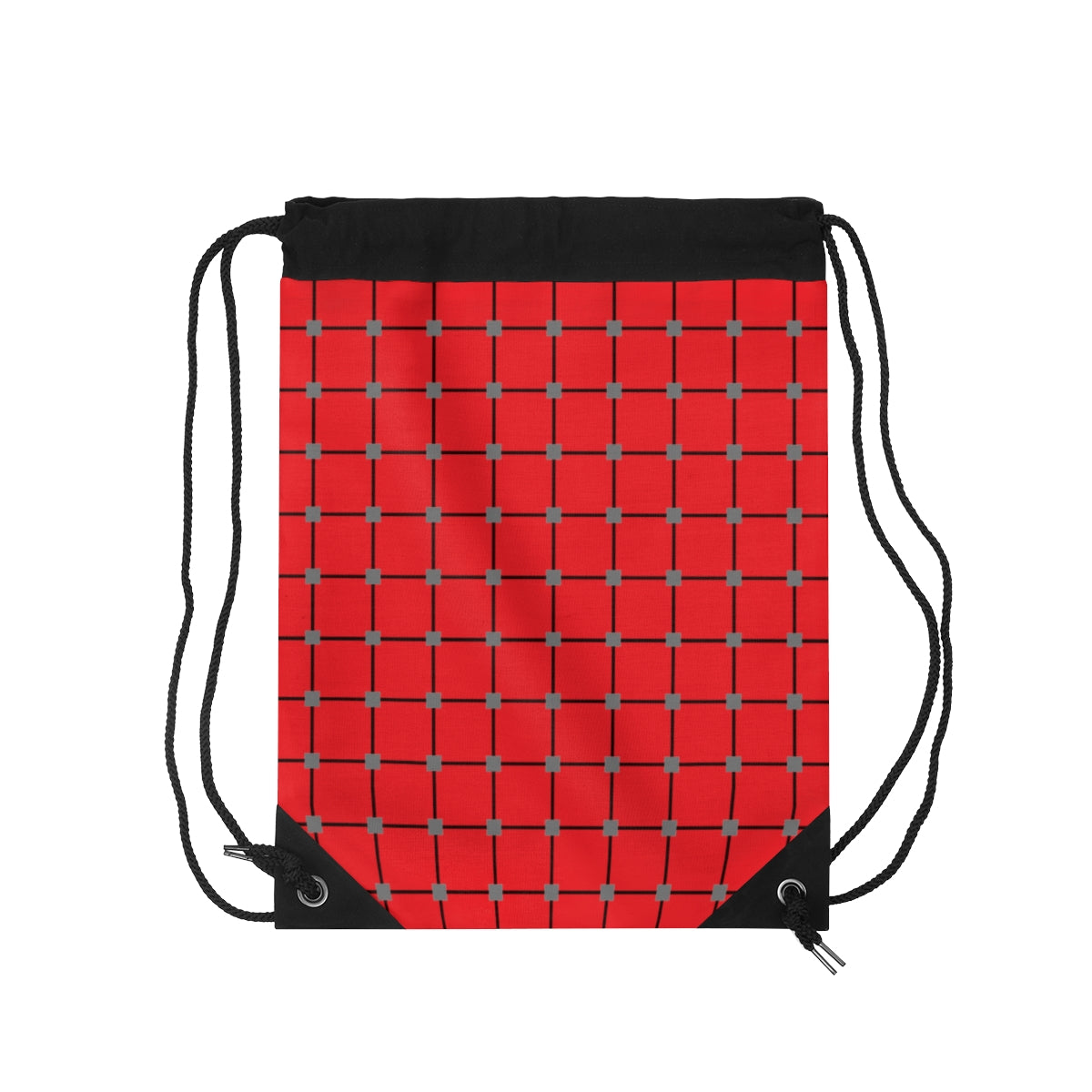 3D mesh wireframe Drawstring Bag