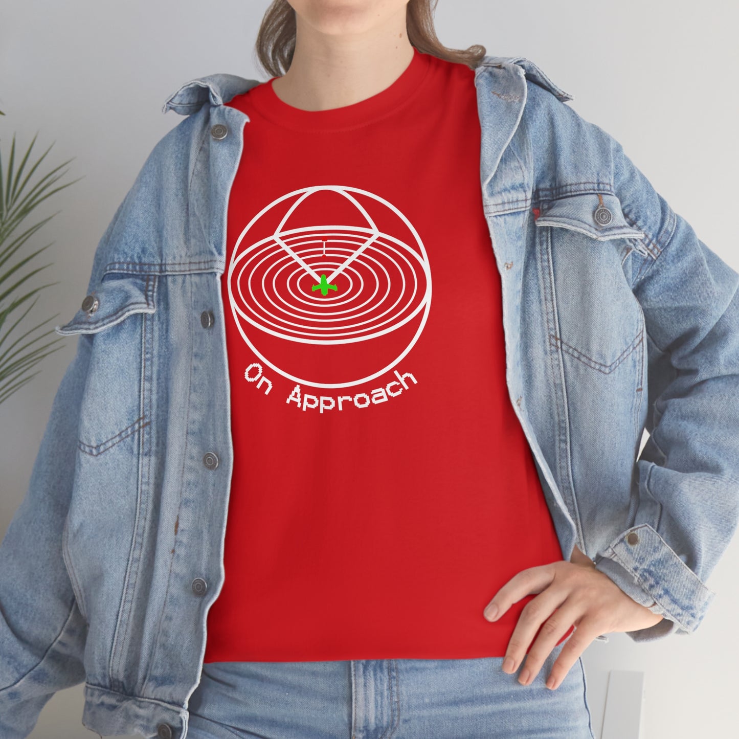 Space ship radar Unisex Heavy Cotton Tee