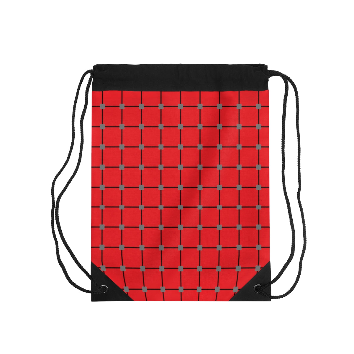 3D mesh wireframe Drawstring Bag