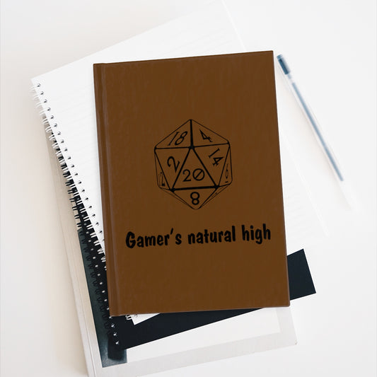 Gamers Natural High Blank Journal