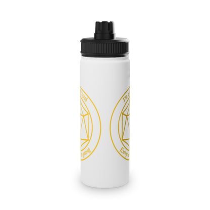 I'm not a Wizard Stainless Steel Water Bottle, Sports Lid